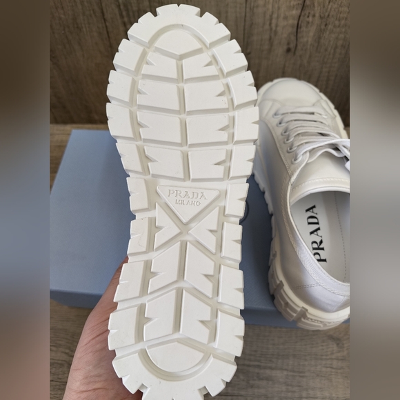 Prada Nylon Platform Sneakers - Picture 7 of 10